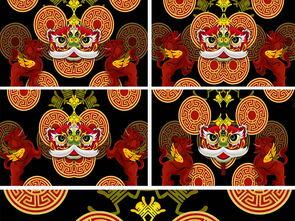 成人黑白舞狮视频素材,黑白之间，探寻传统技艺的传承与魅力